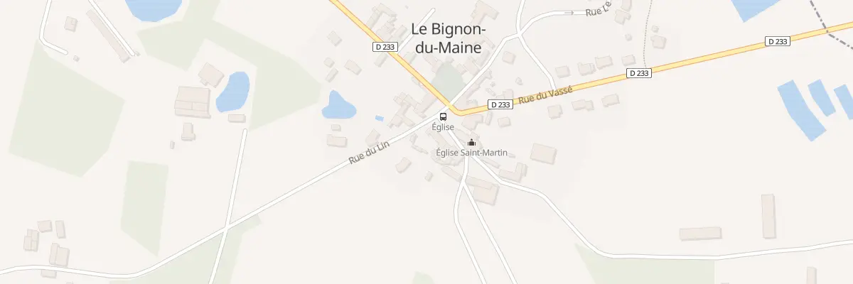 Plan du 10 Pl de l’Église au Bignon-du-Maine