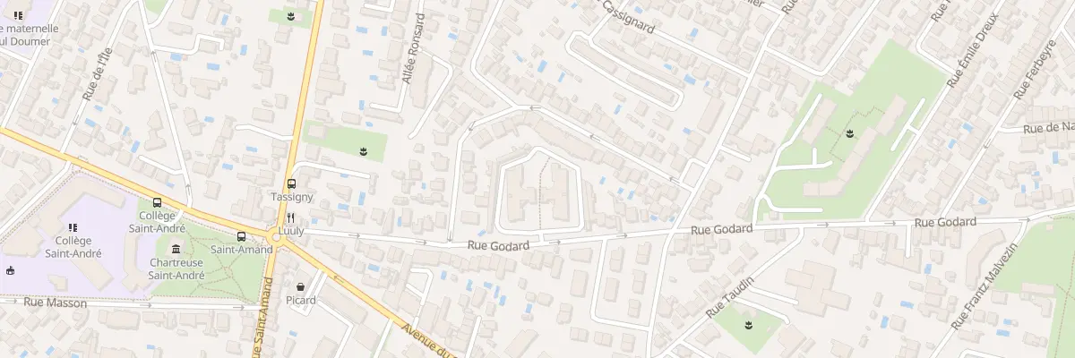Plan du 41 Rue Petit Parc à Bordeaux