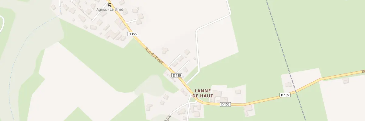 Plan du 53B Rue du Binet à Agnos