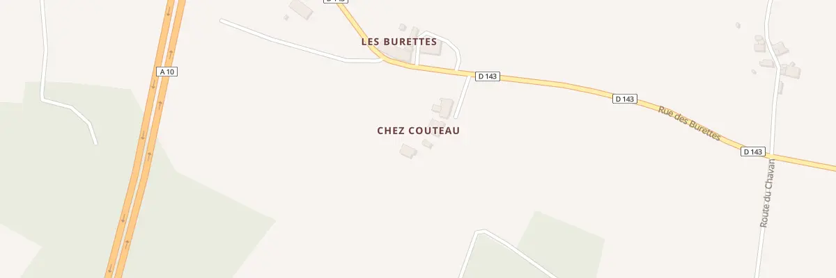 Plan du 4 Imp de Chez Couteau à Bois
