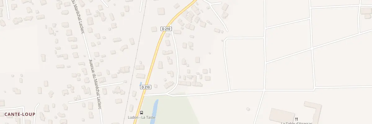Plan du 8 Rue du Château d’Agassac à Ludon-Médoc