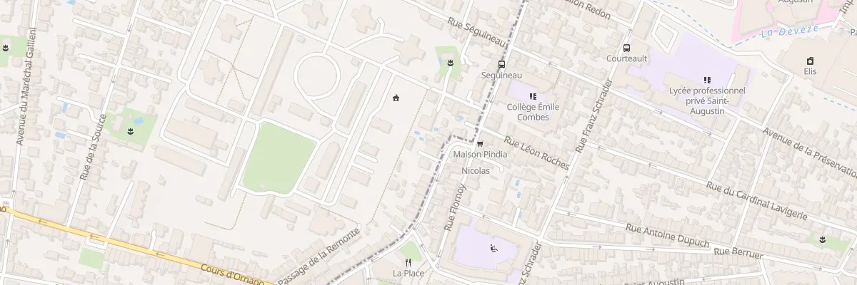 Plan du 103 Rue Emile Combes à Mérignac