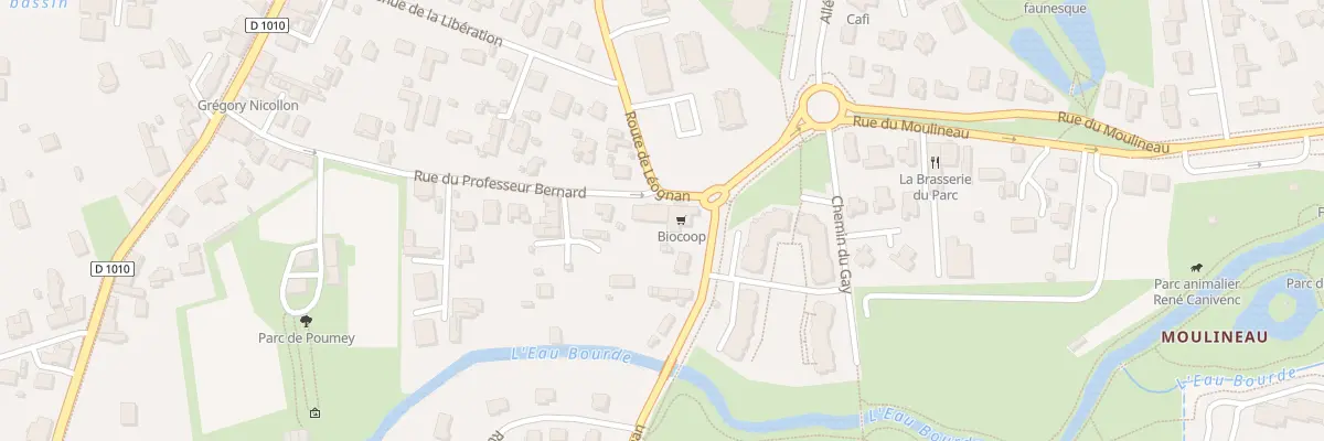 Plan du 45 Rue du Professeur Bernard à Gradignan