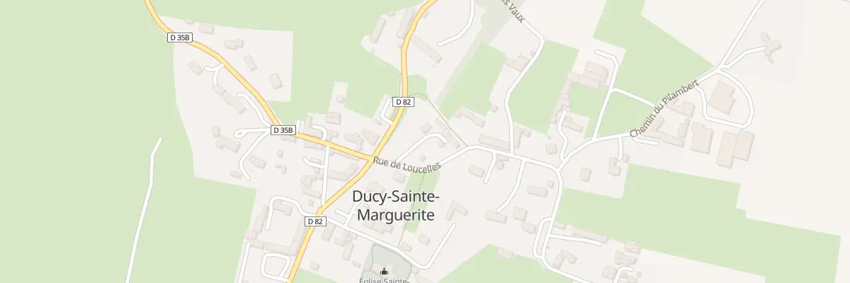 Plan du 5050 Le Bourg à Ducy-Sainte-Marguerite