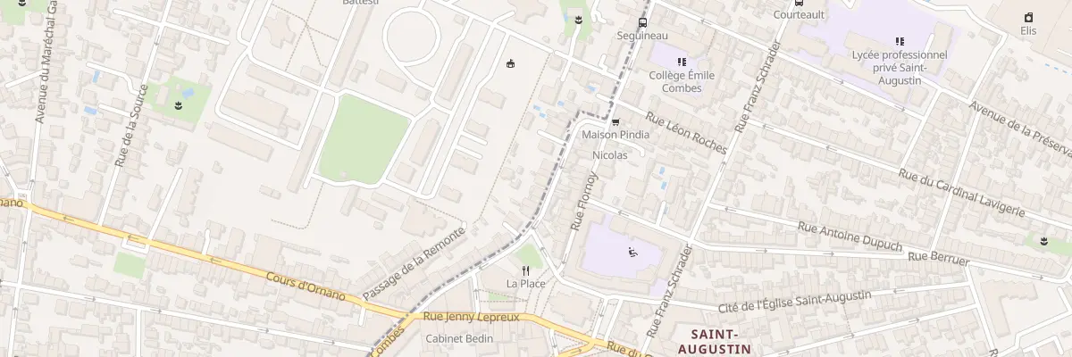 Plan du 119 Rue Émile Combes à Mérignac