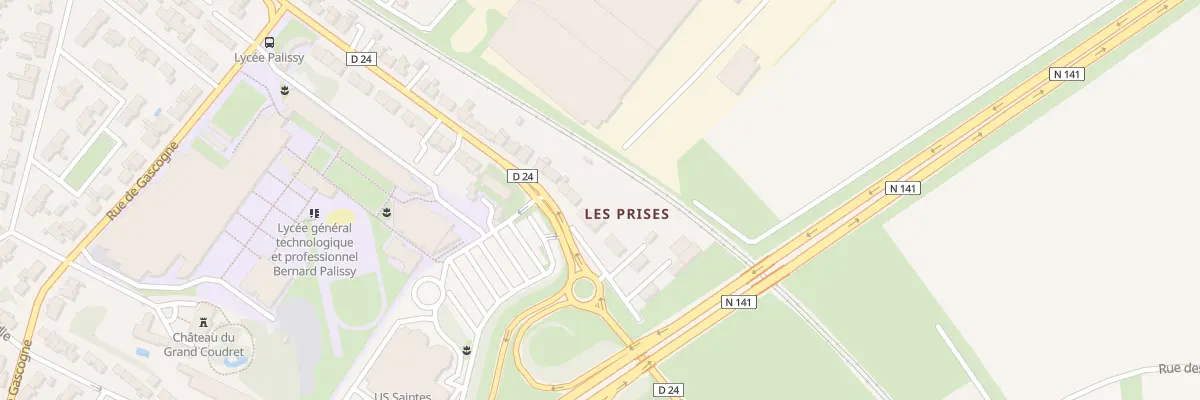 Plan du 85 Rue du Docteur Jean à Saintes