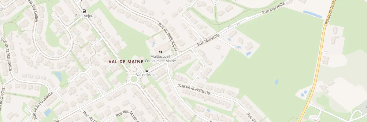 Plan du 23 Rue Merveille à Bouchemaine