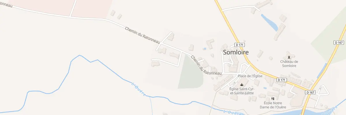 Plan du 7 Che du Ratonneau à Somloire
