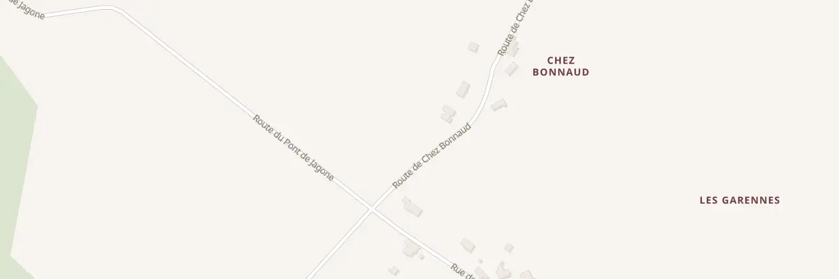 Plan du 7 Rte de Chez Bonnaud à Bois