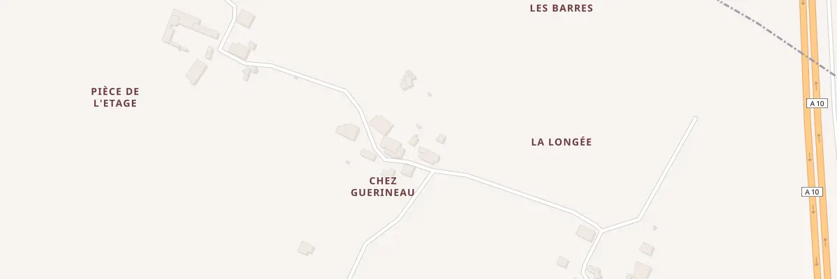 Plan du 5 Chez Guerineau à Saint-Ciers-du-Taillon