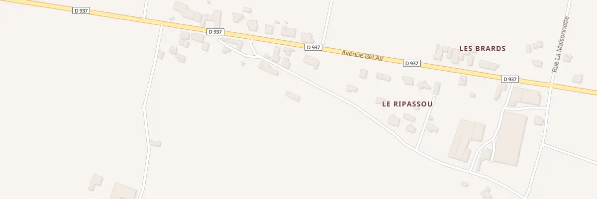 Plan du 27 Le Ripassou-Sud à Cars