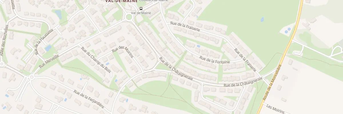 Plan du 36 Rue de la Chataigneraie à Bouchemaine