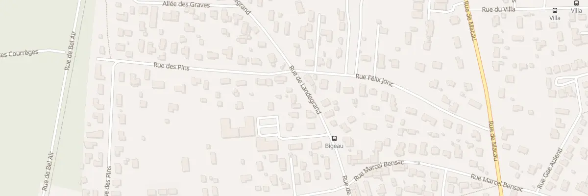 Plan du 49 Rue de Landegrand à Parempuyre