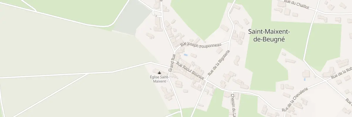 Plan du 16 Gr Grand’Rue à Saint-Maixent-de-Beugné