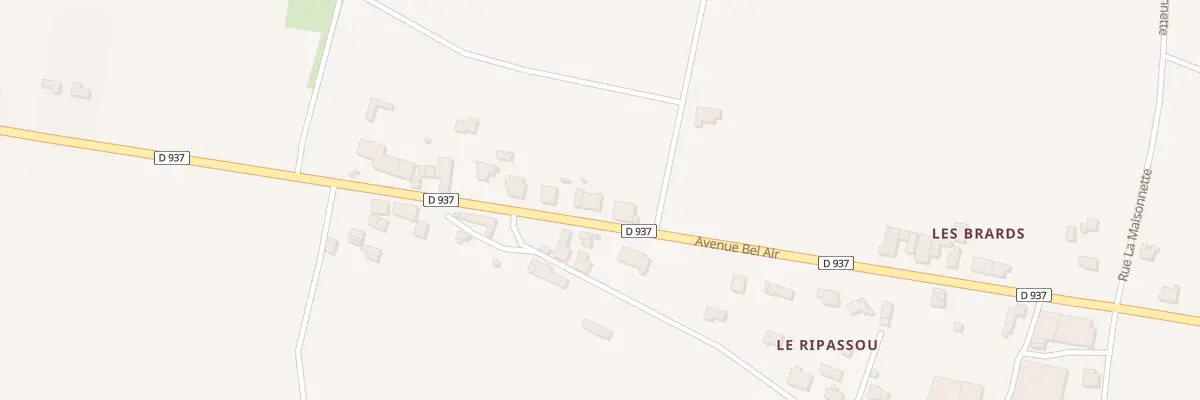 Plan du 3 Le Ripassou-Nord à Cars