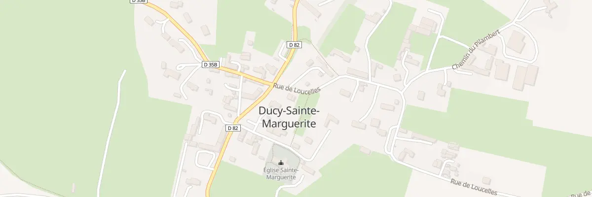 Plan du 5049 Le Bourg à Ducy-Sainte-Marguerite