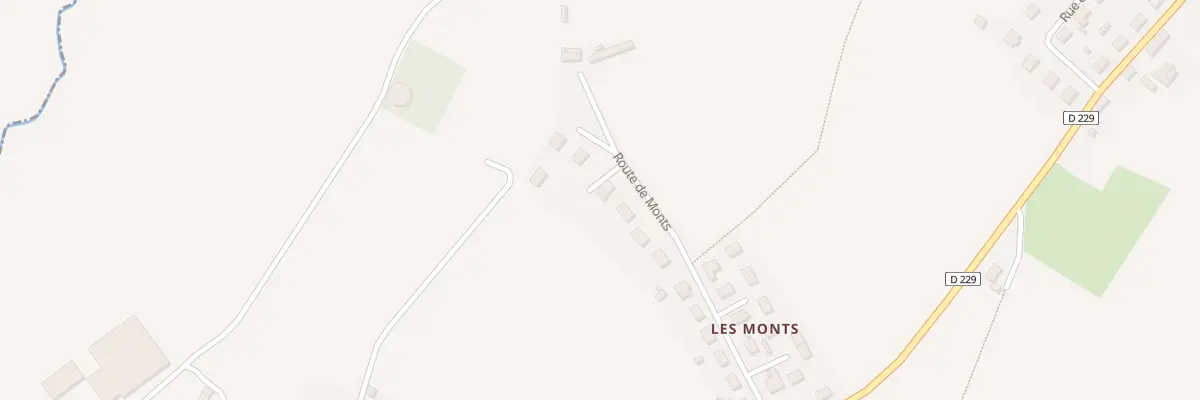 Plan du 477D Les Monts à La Lande-Patry