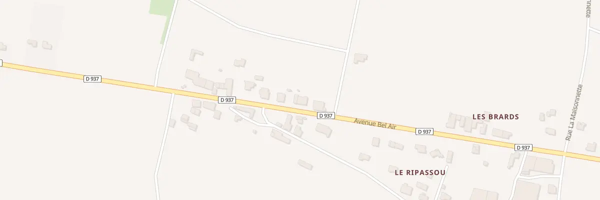 Plan du 4 Le Ripassou-Nord à Cars
