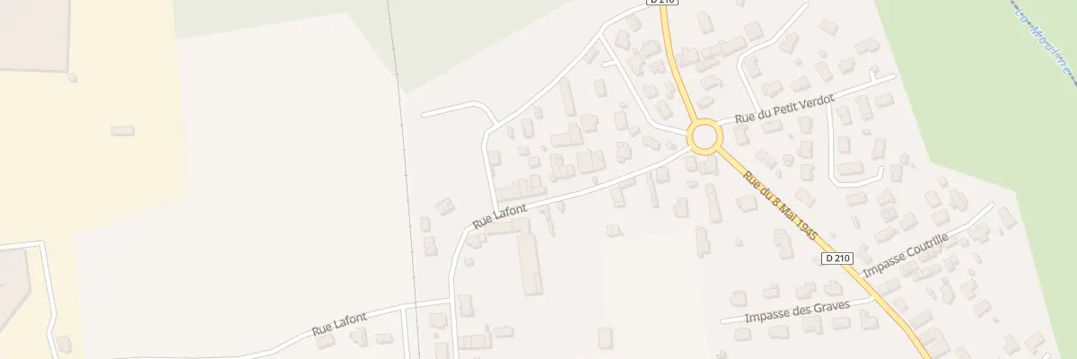 Plan du 9T Rue Lafont à Ludon-Médoc