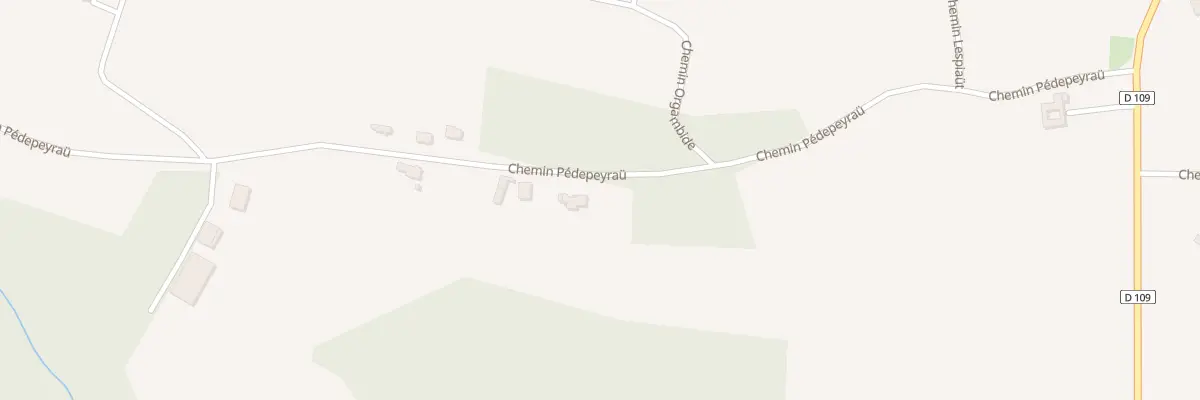 Plan du 5299 Che Pedepeyrau à Monein