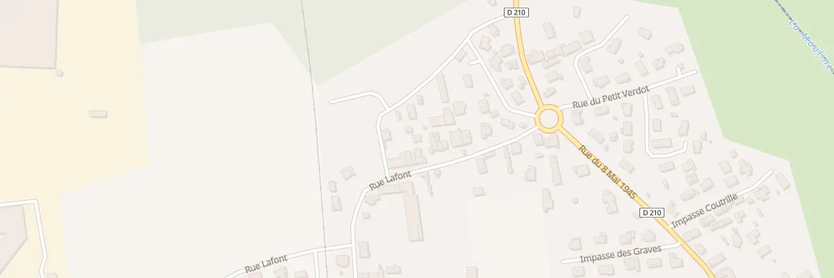 Plan du 11A Rue Lafont à Ludon-Médoc