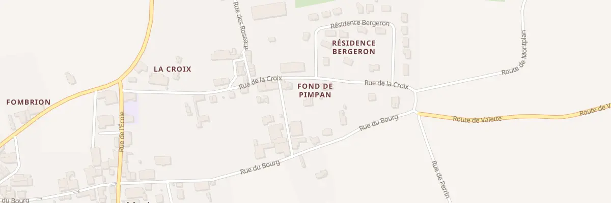Plan du 157 Bergeron à Mazion