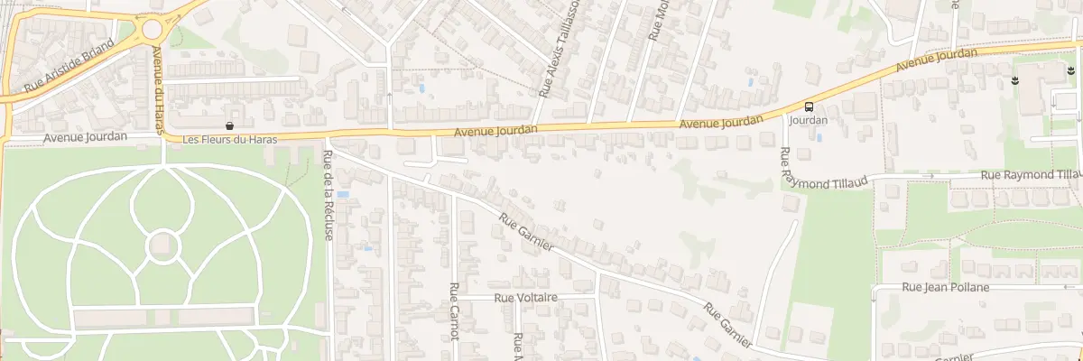 Plan du 27 Rue Garnier à Saintes