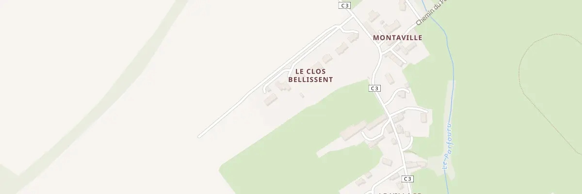 Plan du 57 Clos Bellissent à Parfouru-sur-Odon