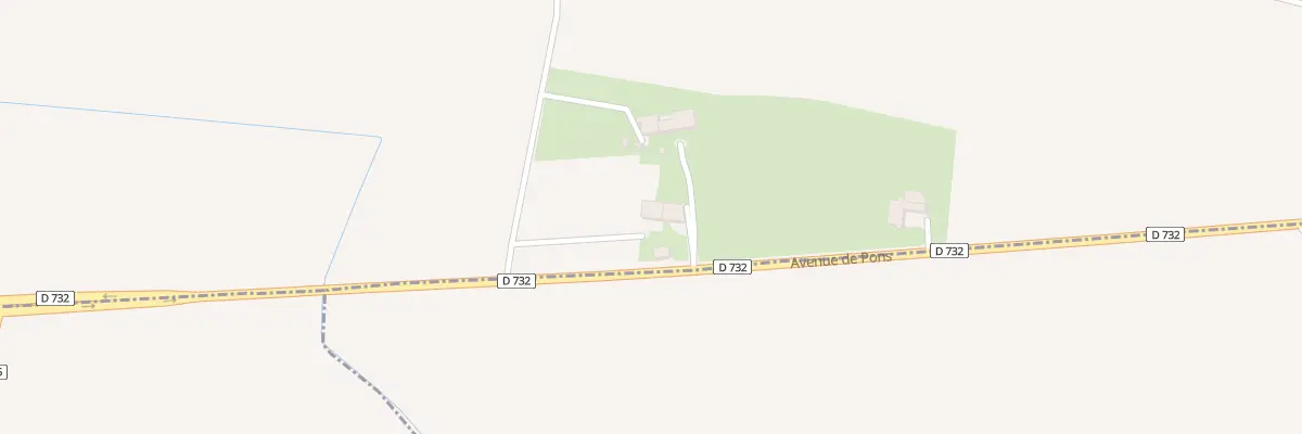 Plan du 107A Av de Pons à Jazennes