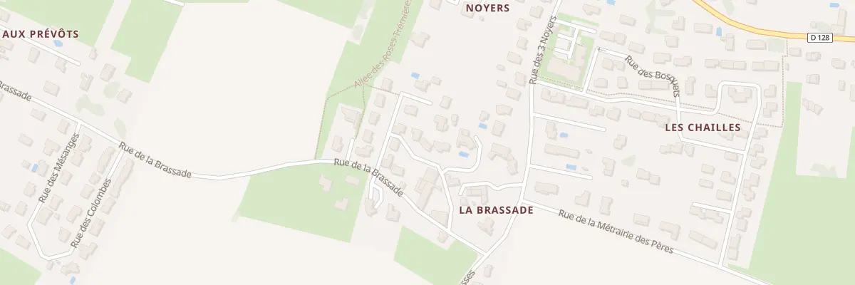 Plan du 12 Pas de la Brassade aux Gonds