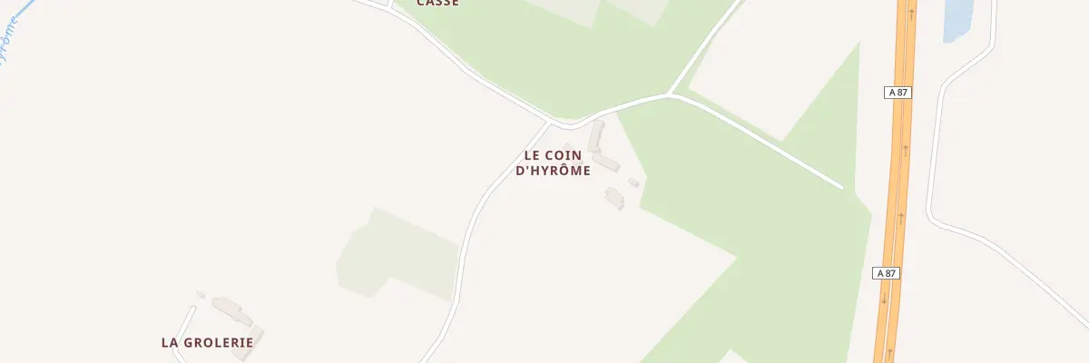 Plan du 5 Le Coin d’Hyrome à Val-du-Layon