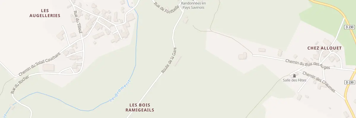 Plan du 51 Rte de la Gare à Grandjean