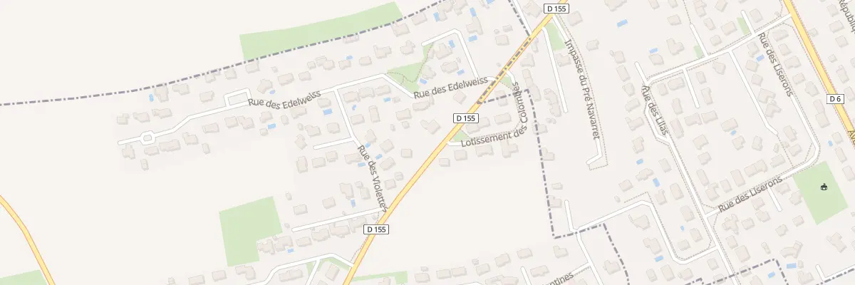 Plan du 55 Rue de la Gloriette à Agnos