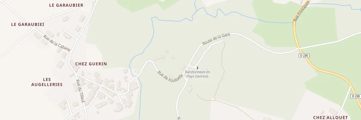 Plan du 38 Rte de la Gare à Grandjean