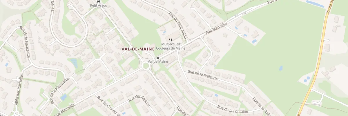 Plan du 31 Rue Merveille à Bouchemaine