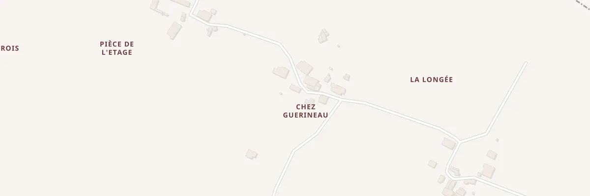 Plan du 4 Chez Guerineau à Saint-Ciers-du-Taillon