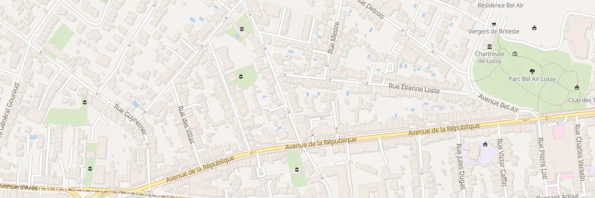 Plan du 150 Rue Etchenique à Bordeaux