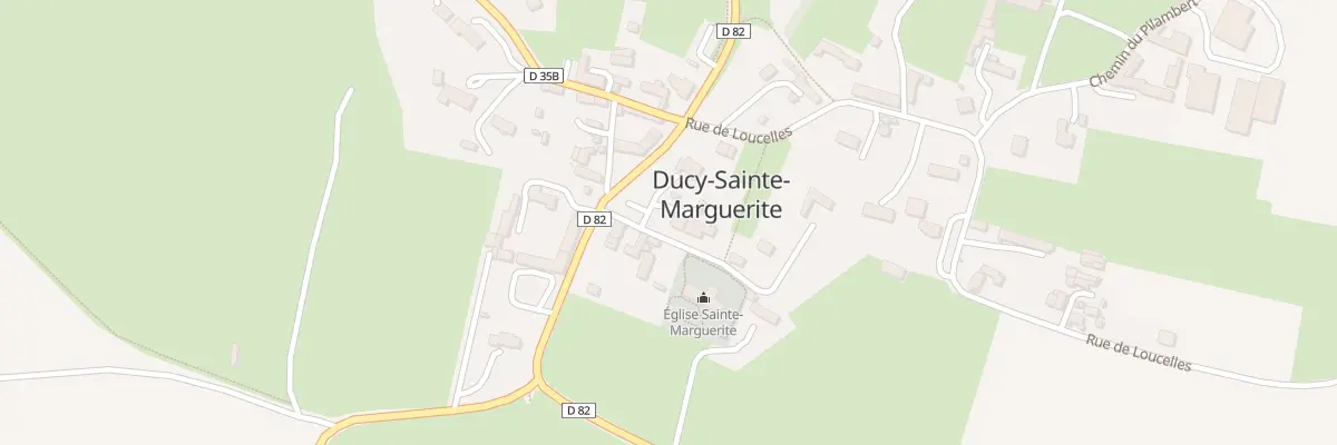 Plan du 5019 Le Bourg à Ducy-Sainte-Marguerite