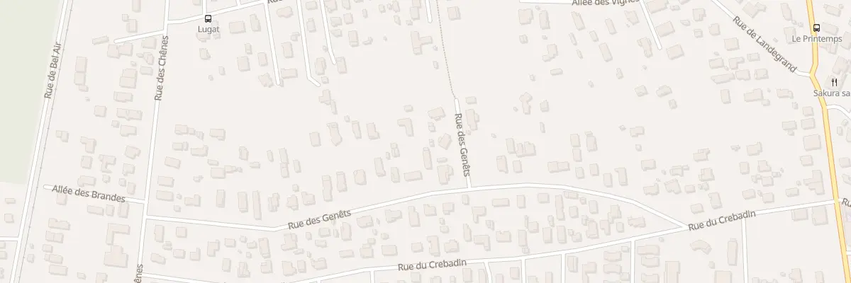Plan du 32 Rue des Genêts à Parempuyre