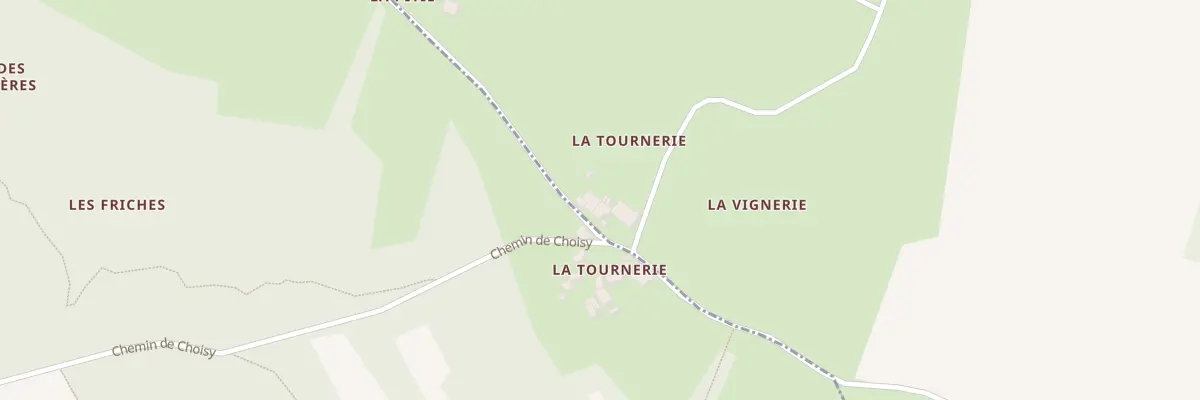 Plan du 6 La Tournerie au Douhet