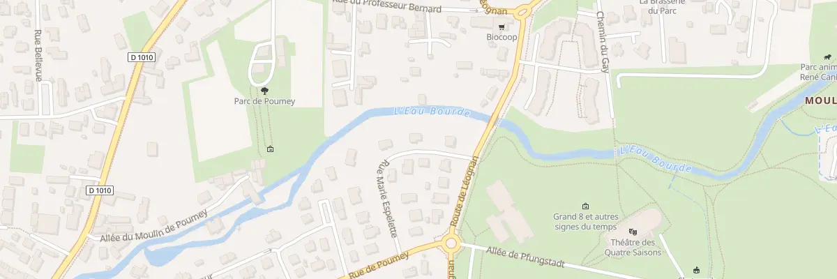 Plan du 3 Rue Marie Espelette à Gradignan