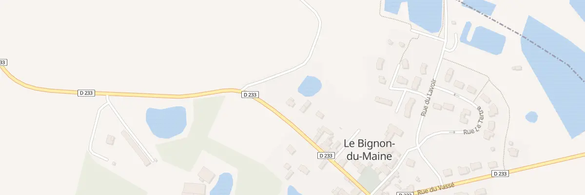 Plan du 10 La Petite Noë au Bignon-du-Maine