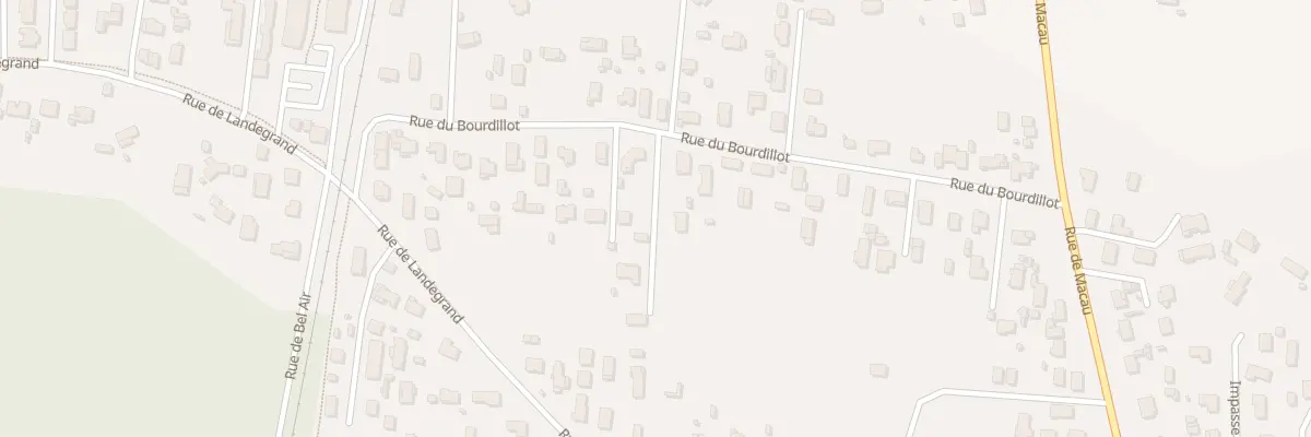 Plan du 33 Rue du Bourdillot à Parempuyre