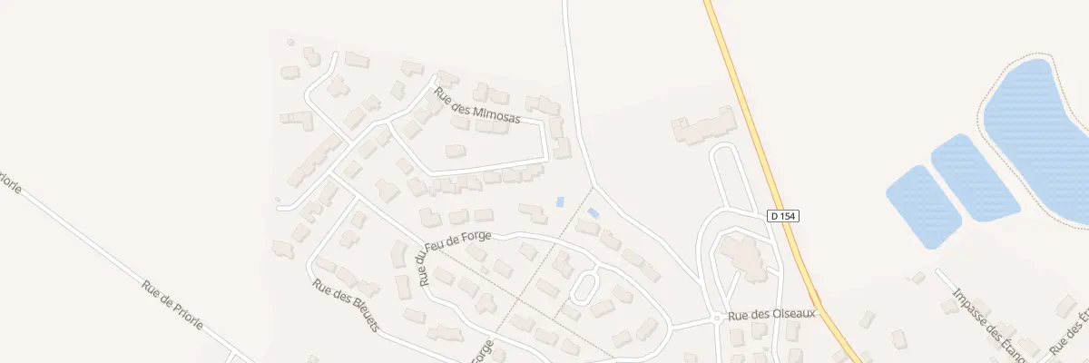Plan du 18 Rue des Mimosas à Gennes-Longuefuye