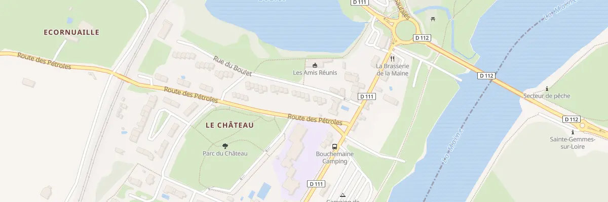 Plan du 9 Rue du Boulet à Bouchemaine