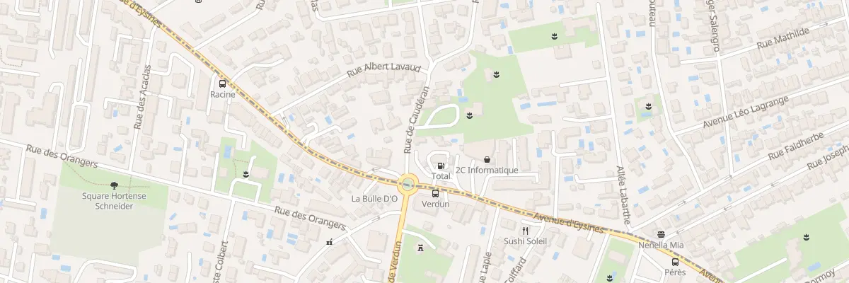 Plan du 78 Rue de Caudéran au Bouscat