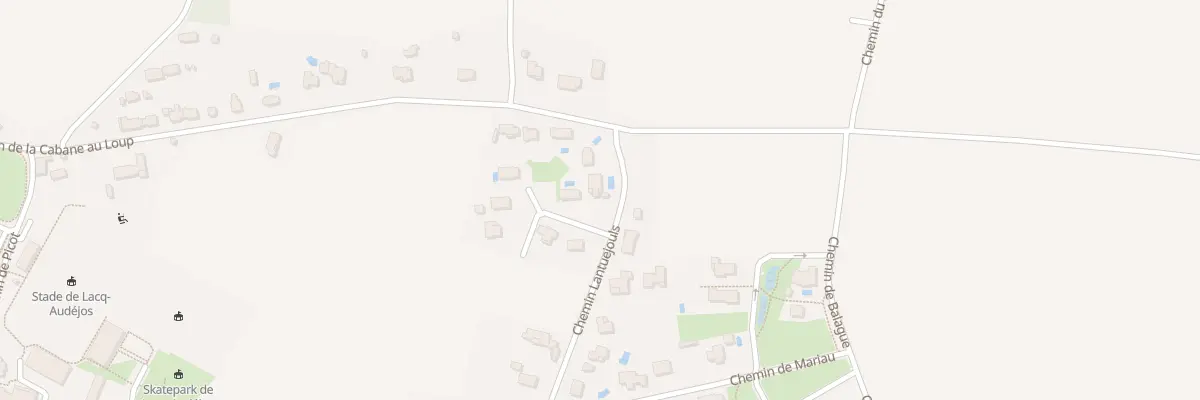 Plan du 9369 Lot du Biale à Lacq