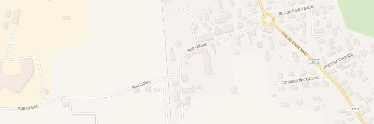 Plan du 14A Rue Lafont à Ludon-Médoc
