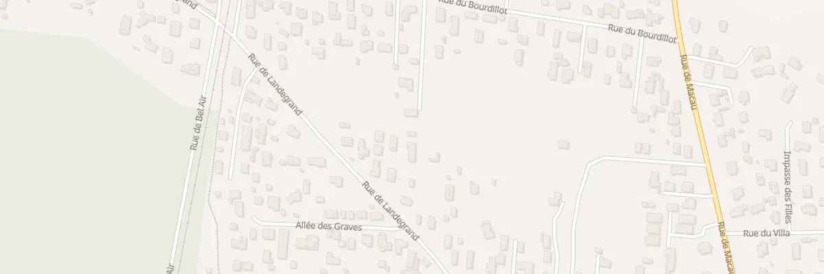 Plan du 54B Rue de Landegrand à Parempuyre