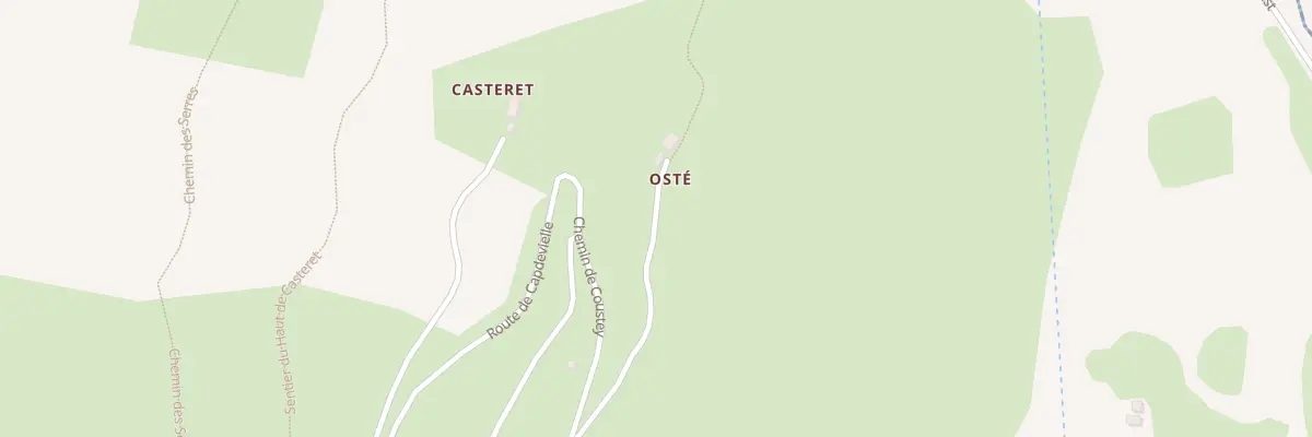 Plan du 1385 Iperre à Osse-en-Aspe